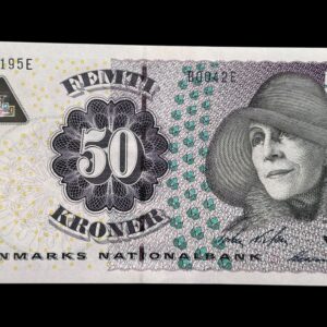 50 kroner 2004 B0, Herring/Torben Nielsen, Nr. 876195E-99A, Sieg 151, Pick 60, Kva. 0 "Modelfoto"