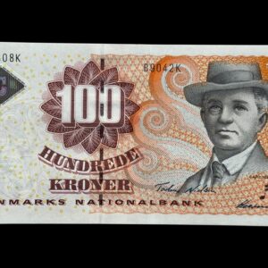 100 kroner 2004 B9, Heering/Torben Nielsen, Nr. 928808K, Sieg 152, Pick 61, Kva. 0