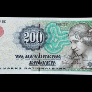 200 kroner 1997 A0, Heering/Torben Nielsen, Nr. 065446C, Sieg 148, Pick 57, Kva. 0