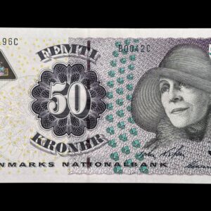 50 kroner 2004 B0, Herring/Torben Nielsen, Nr. 876196A-C, Sieg 151, Pick 60, Kva. 0 "Modelfoto"