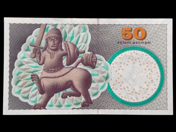 50 kroner 2005 B1, Herring/Jens Thomsen, Nr. 326511N, Sieg 151, Pick 60, Kva. 0 - Image 2