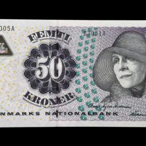 50 kroner 2005 B2, Herring/Bodil Nyboe Andersen, Nr. 317005A, Sieg 151, Pick 60, Kva. 0