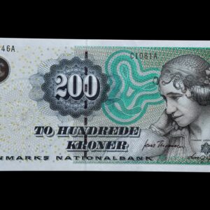 200 kroner 2008 C1, Lars G. Sørensen/Jens Thomsen, Nr. 204246A-C, Sieg 153, Pick 62, Kva. 0 "Modelfoto"