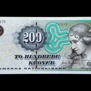 200 kroner 2008 C1, Lars G. Sørensen/Jens Thomsen, Nr. 141707D, Sieg 153, Pick 62, Kva. 0