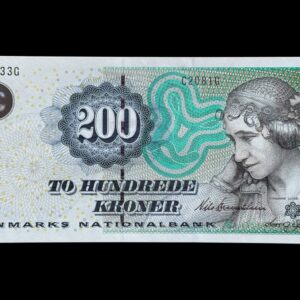 200 kroner 2008 C2, Lars G. Sørensen/Nils Bernstein, Nr. 089433G, Sieg 153, Pick 62, Kva. 0