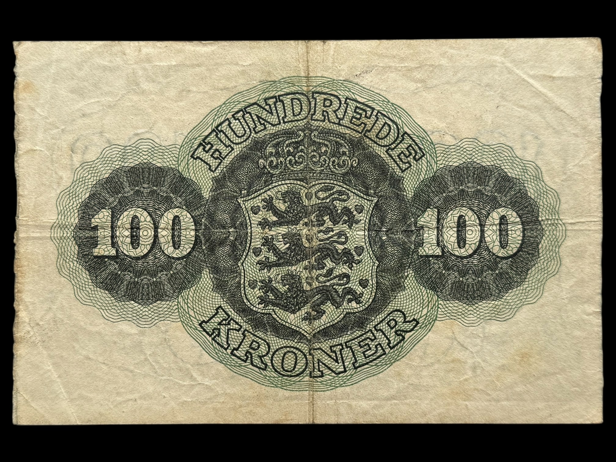 100 kroner 1948 k, Riim/Neergaard, Nr. 0174642, Sieg 126, DOP 135, Pick 39, Kva. 1-1+ - Image 2