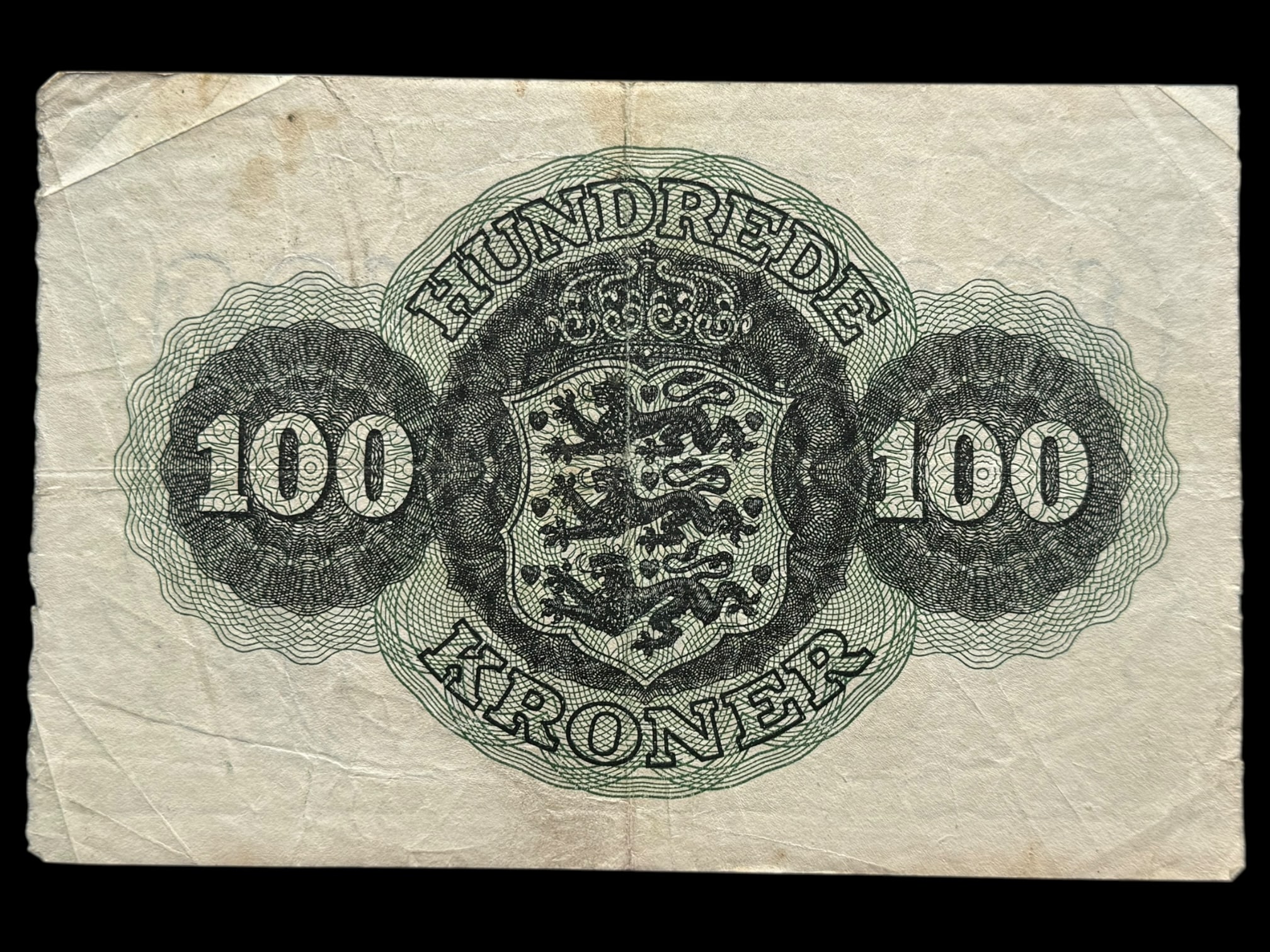 100 kroner 1951 k, Riim/Pugh, Nr. 6724110, Sieg 126, DOP 135, Pick 39, Kva. 1 - Image 2