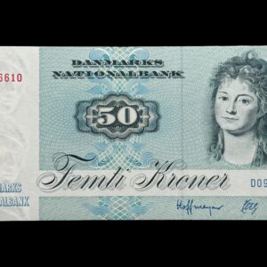 50 kroner 1994 D0, Herly/Hoffmeyer, Nr. 3066610, Sieg 141, DOP 150, Pick 50, Kva. 0