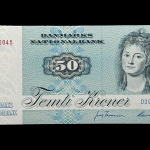 50 kroner 1996 D3, Herring/Jens Thomsen, Nr. 6506045/1798689-90, Sieg 141, DOP 150, Pick 50, Kva. 0 "Modelfoto"