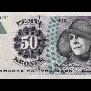 50 kroner 1999 A0, Herring/Bodil Nyboe Andersen, Nr. 170425B, Sieg 146, DOP 155, Pick 55, Kva. 0