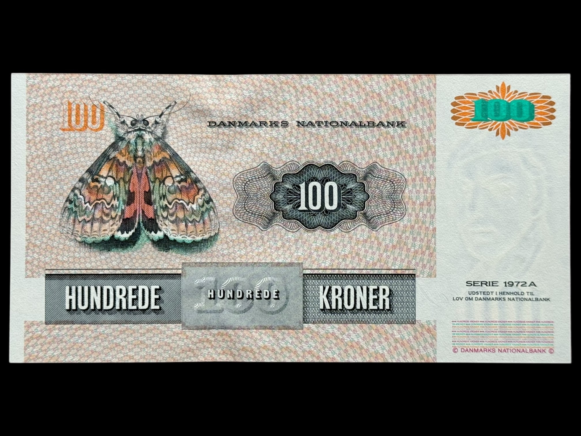100 kroner 1998 G0, Heering/Torben Nielsen, Nr. 371864A, Sieg 143, DOP 154, Pick 54, Kva. 0 - Image 2