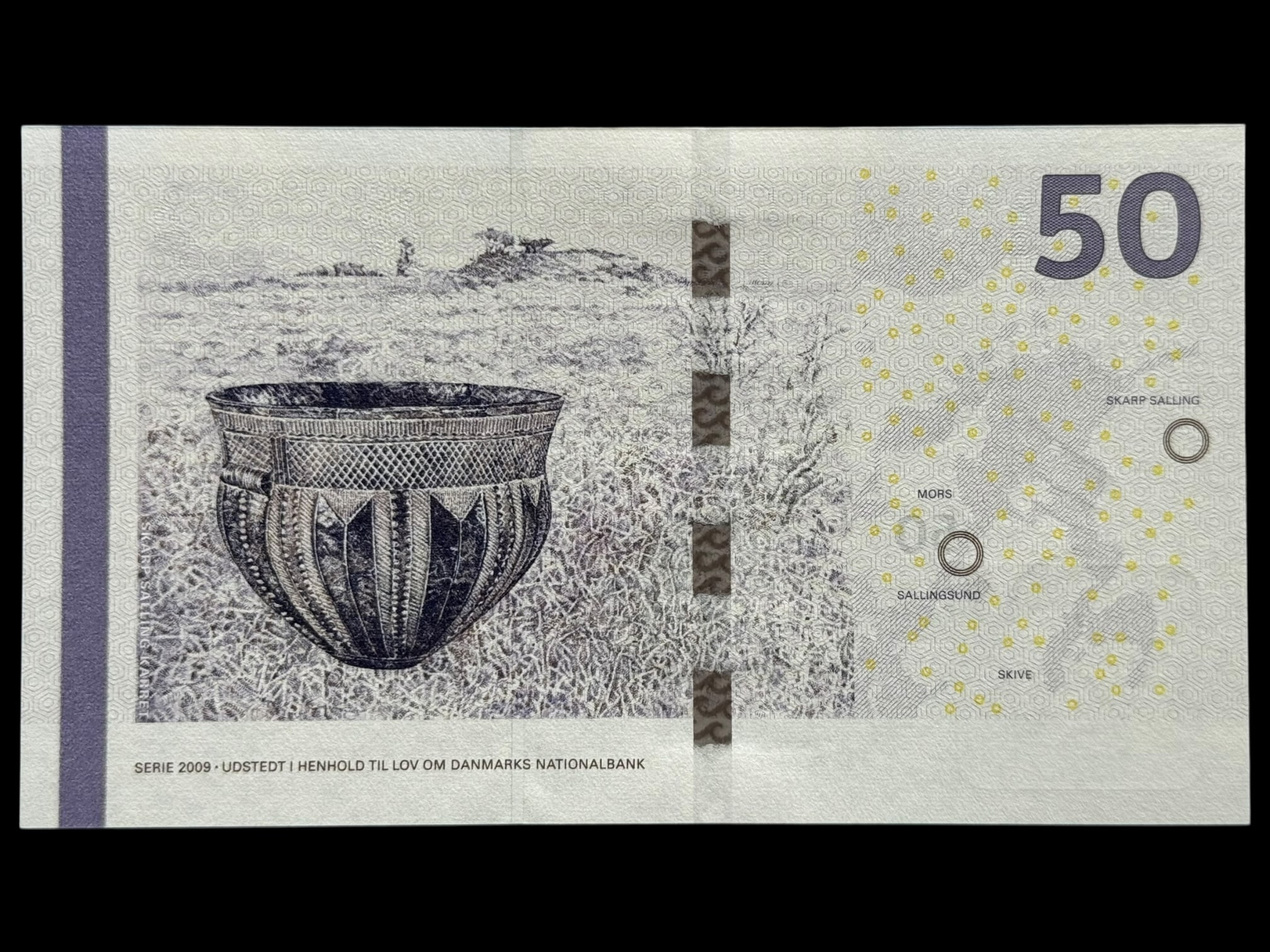 50 kroner 2013 B2, Lars G. Sørensen/Per Callesen, Nr. 789543J, Sieg 156, Pick 65, Kva. 0 - Image 2
