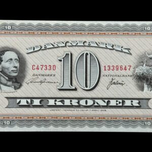 10 kroner 1973 C4, Valuer/Svend Andersen, Nr. 1339647, Sieg 133, DOP 142, Pick 44, Kva. 0