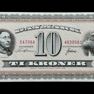 10 kroner 1973 C4, Valuer/Svend Andersen, Nr. 4030561, Sieg 133, DOP 142, Pick 44, Kva. 0