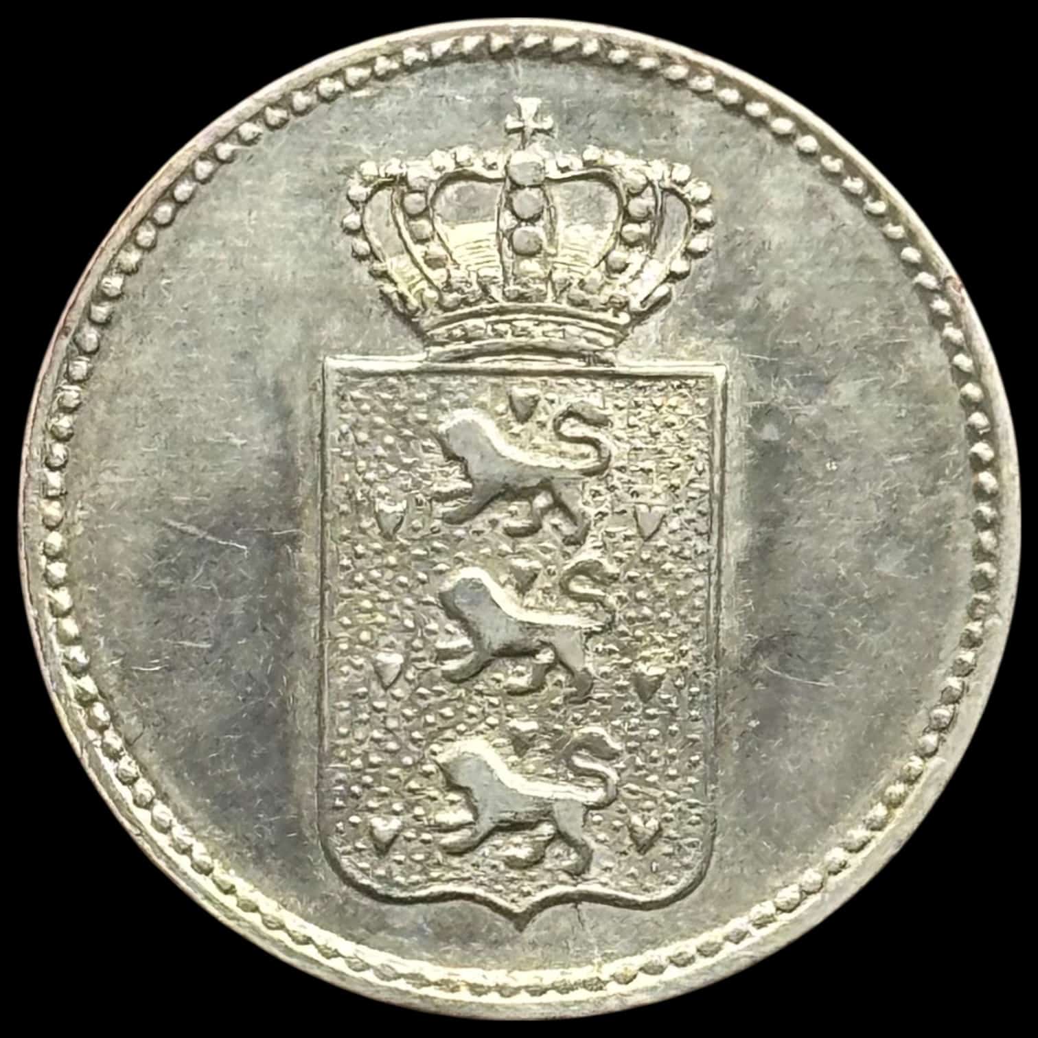 Dansk Vestindien, 20 skilling 1840, Sieg 13.2, Hede 13, KM 17, Kva. 01 - Image 2
