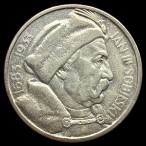 Polen, 10 Złotych 1933, Jan III Sobieski, Y 23, Parchimowicz 121, Kva. 1+-01