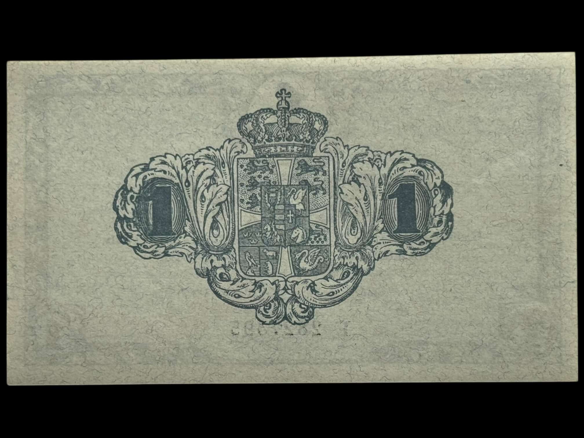 1 krone 1918 F, V.Lange/Olesen, Nr. 2827395, Sieg 117, DOP 112, Pick 12 Kva. 0 - Image 2