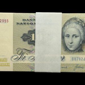 Bundt "10 stk" 10 kroner 1978 B8, Valuer/Sunesen, Nr. 6752955-64, Sieg 139, DOP 148, Pick 48, Kva. 0