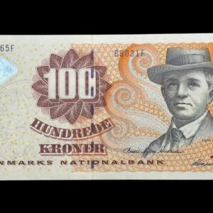 100 krone 2003 B8, Torben Nielsen/Bodil Nyboe Andersen, Nr. 440165F, Sieg 152, DOP 161, Pick 61, Kva. 0