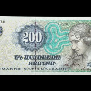 200 kroner 2005 B8, Lars G. Sørensen/Torben Nielsen, Nr. 524275G-J, Sieg 153, Pick 62, Kva. 0 "Modelfoto"