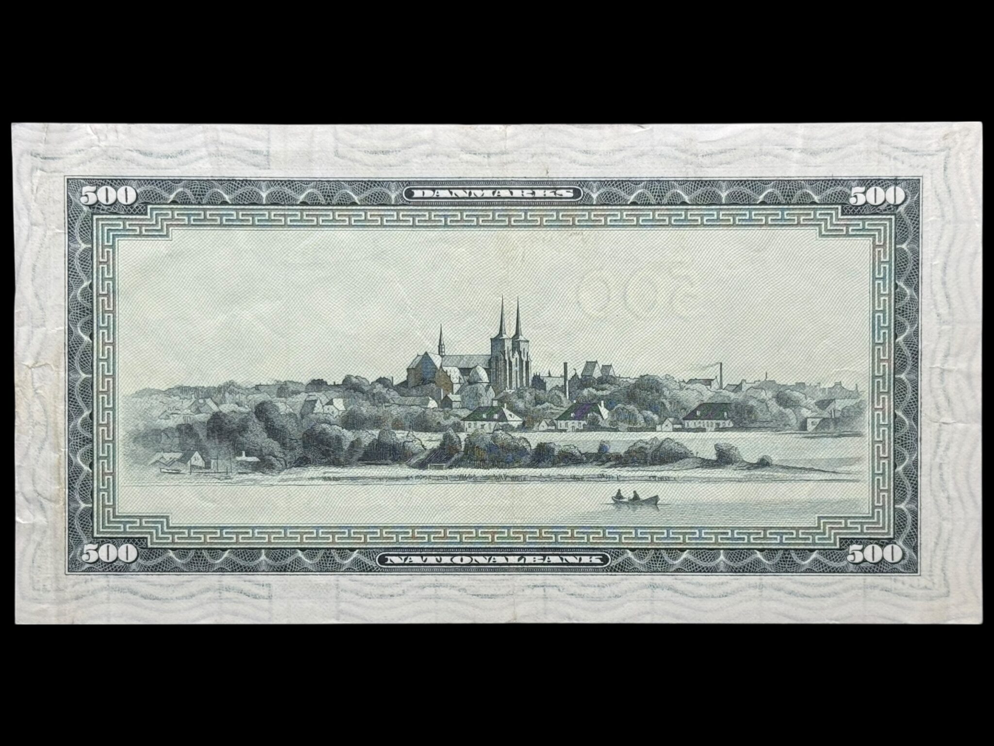 500 kroner 1967 A1, Riim/Sunesen, Nr. 0689361, Sieg 138, DOP 147, Pick 47, Kva. 1+ - Image 2