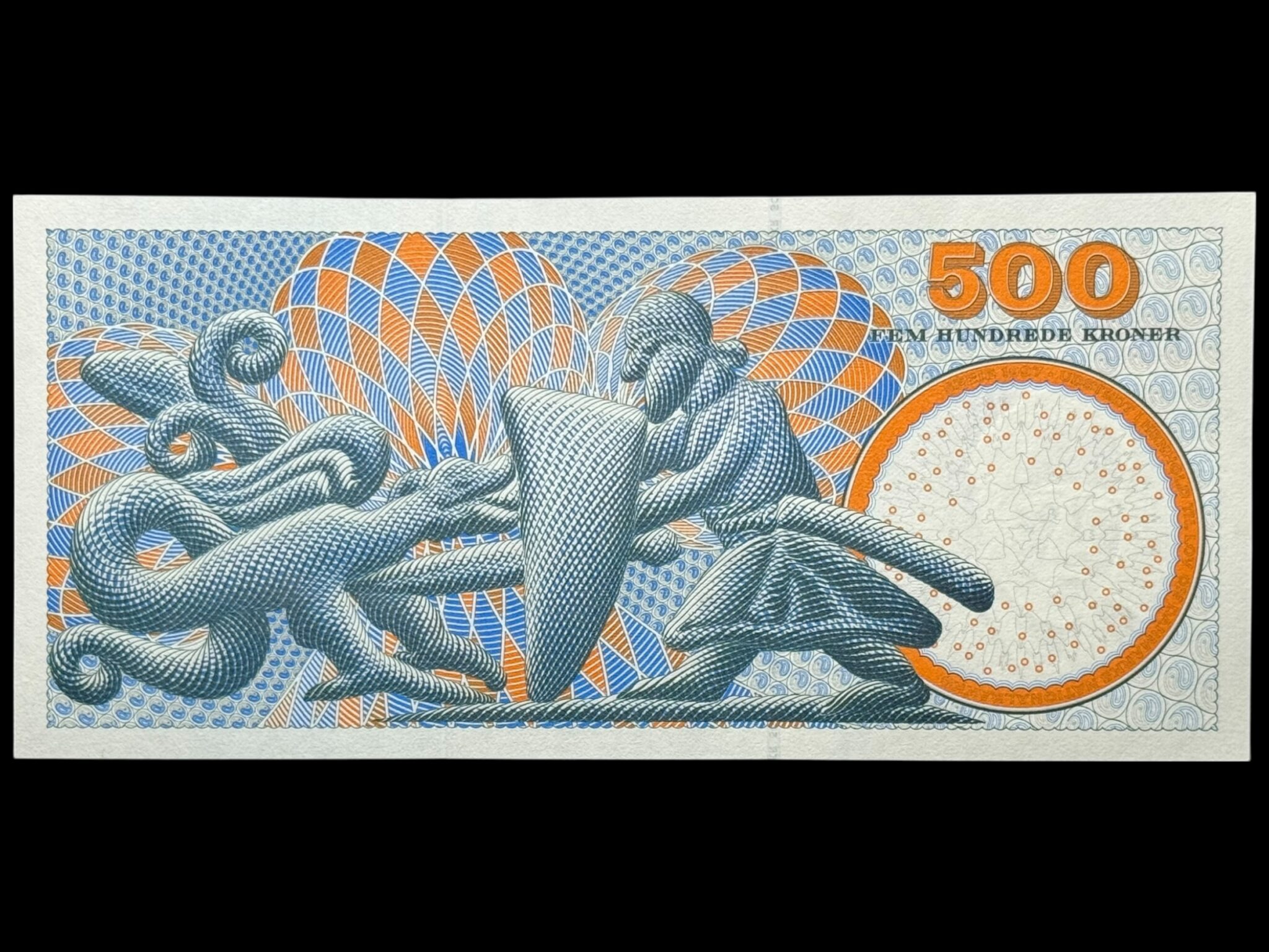 500 kroner 2003 A5, Heering/Torben Nielsen, Nr. 658511L, Sieg 149, DOP 158, Pick 58, Kva. 0 - Image 2