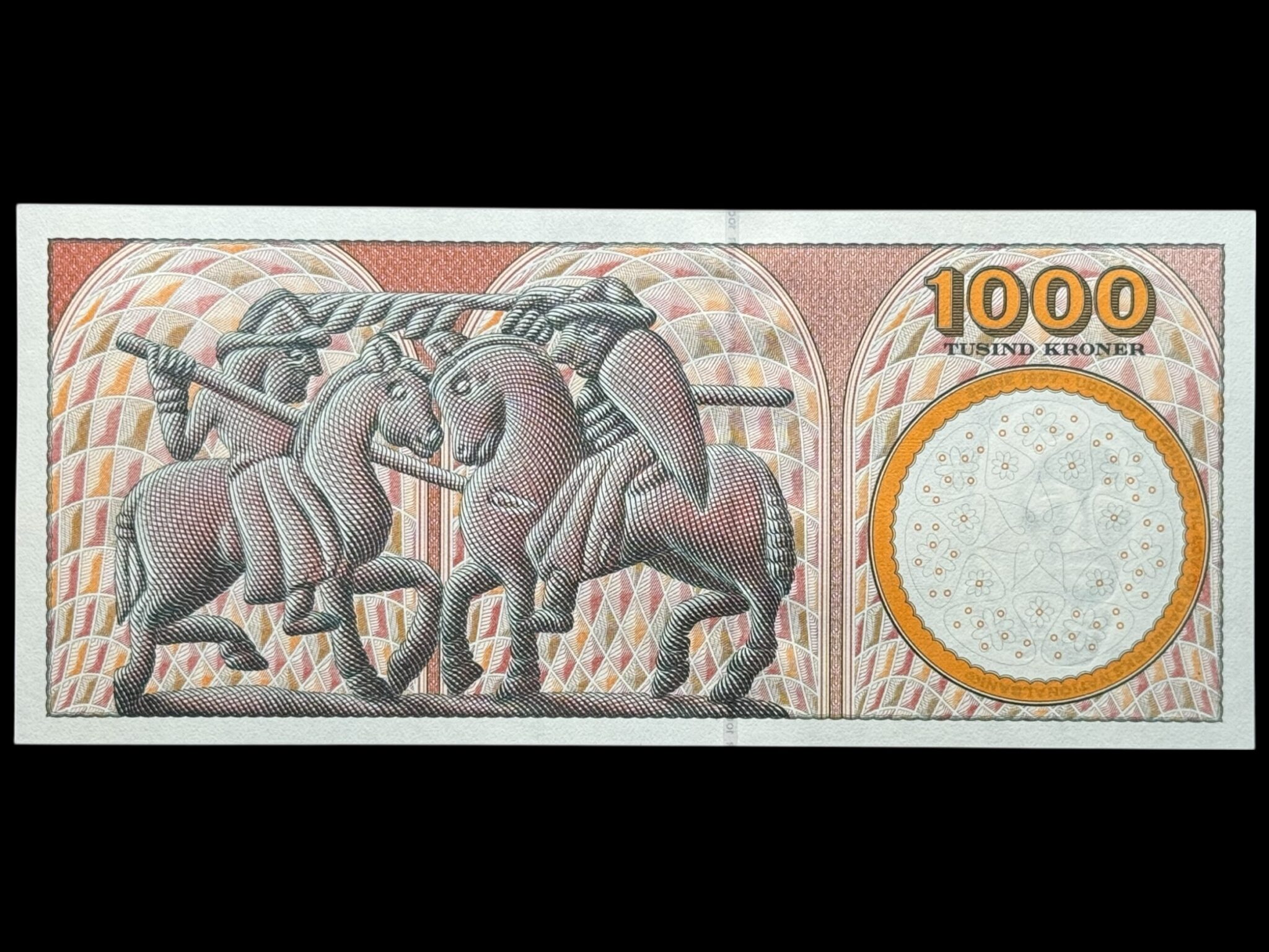 1000 kroner 2006 B2, Lars G. Sørensen/Torben Nielsen, Nr. 611373A-862986C, Sieg 155, DOP 164, Pick 64, Kva. 0 "Modelfoto" - Image 2