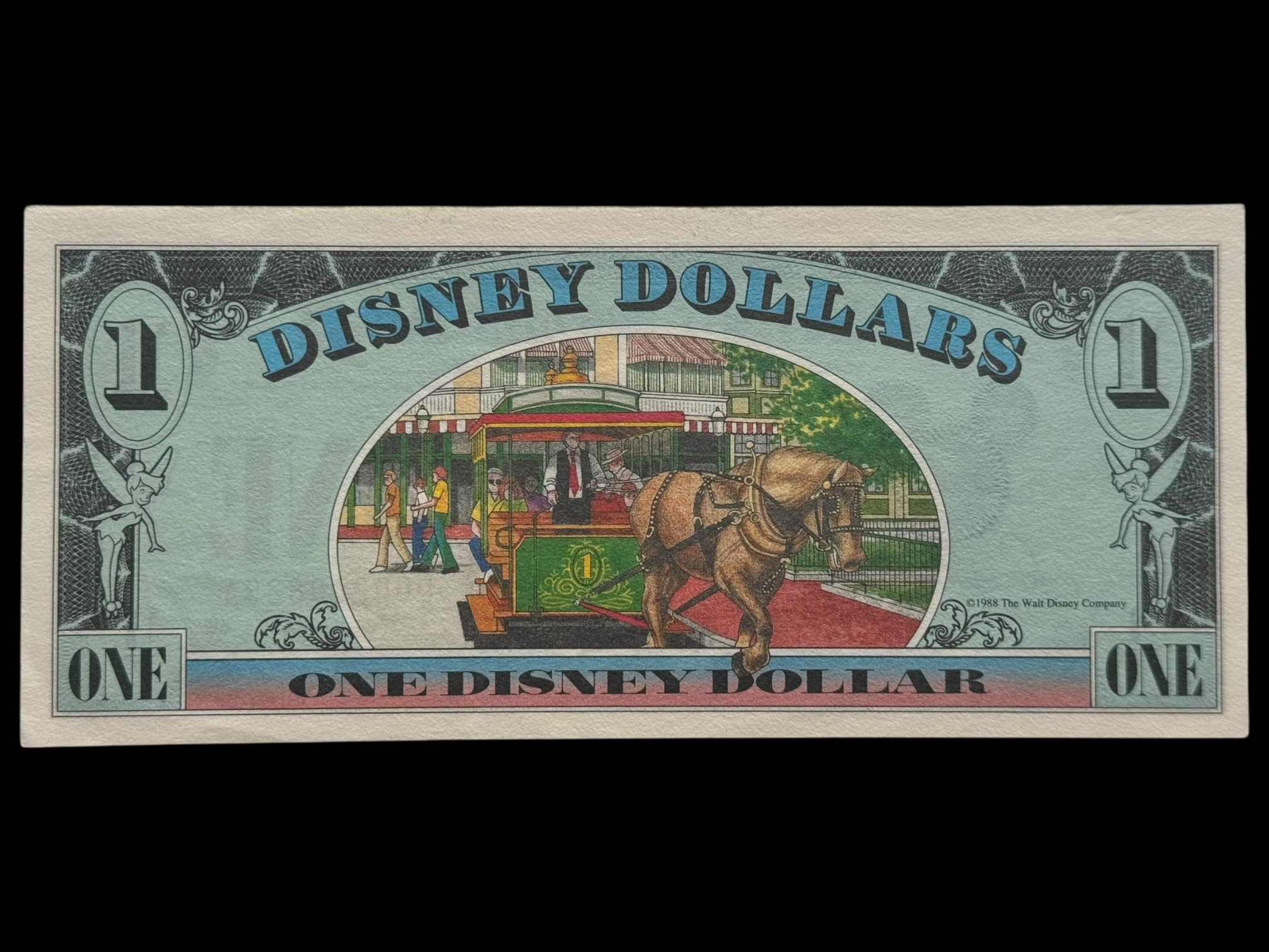 Disneyland, 1 Disney dollar 1988, Mickey Mouse, Nr. D00240829A, N#220616, Kva. 0 "Pletter" - Image 2