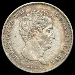 1846 VS, Rigsbankdaler, Chr.VII, Sieg 12.,1 Hede 4A, Kva. 1+