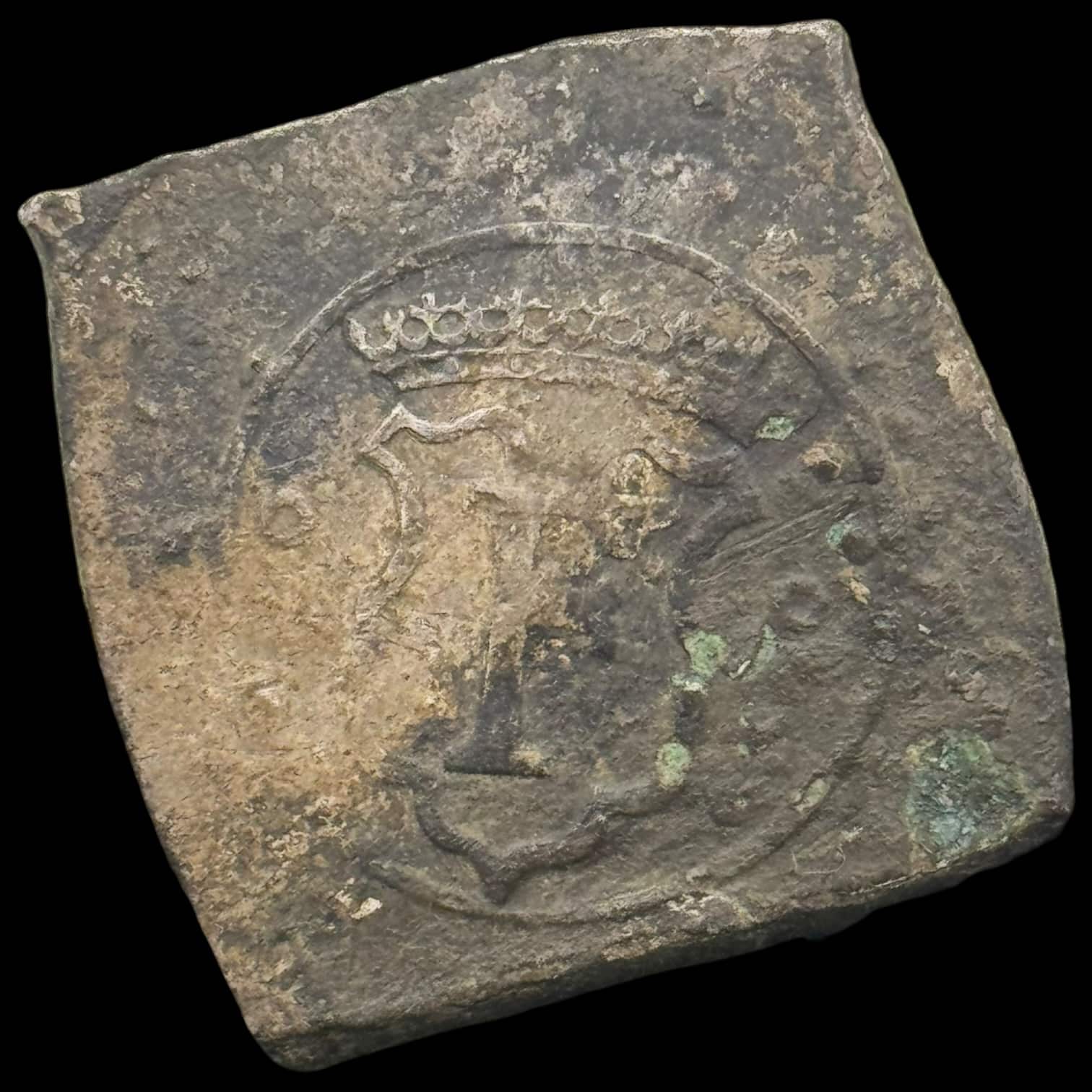 1564, 2 mark, Fre.II, Sieg 20, Hede 13, Kva. 1+, Korroderet - Image 2