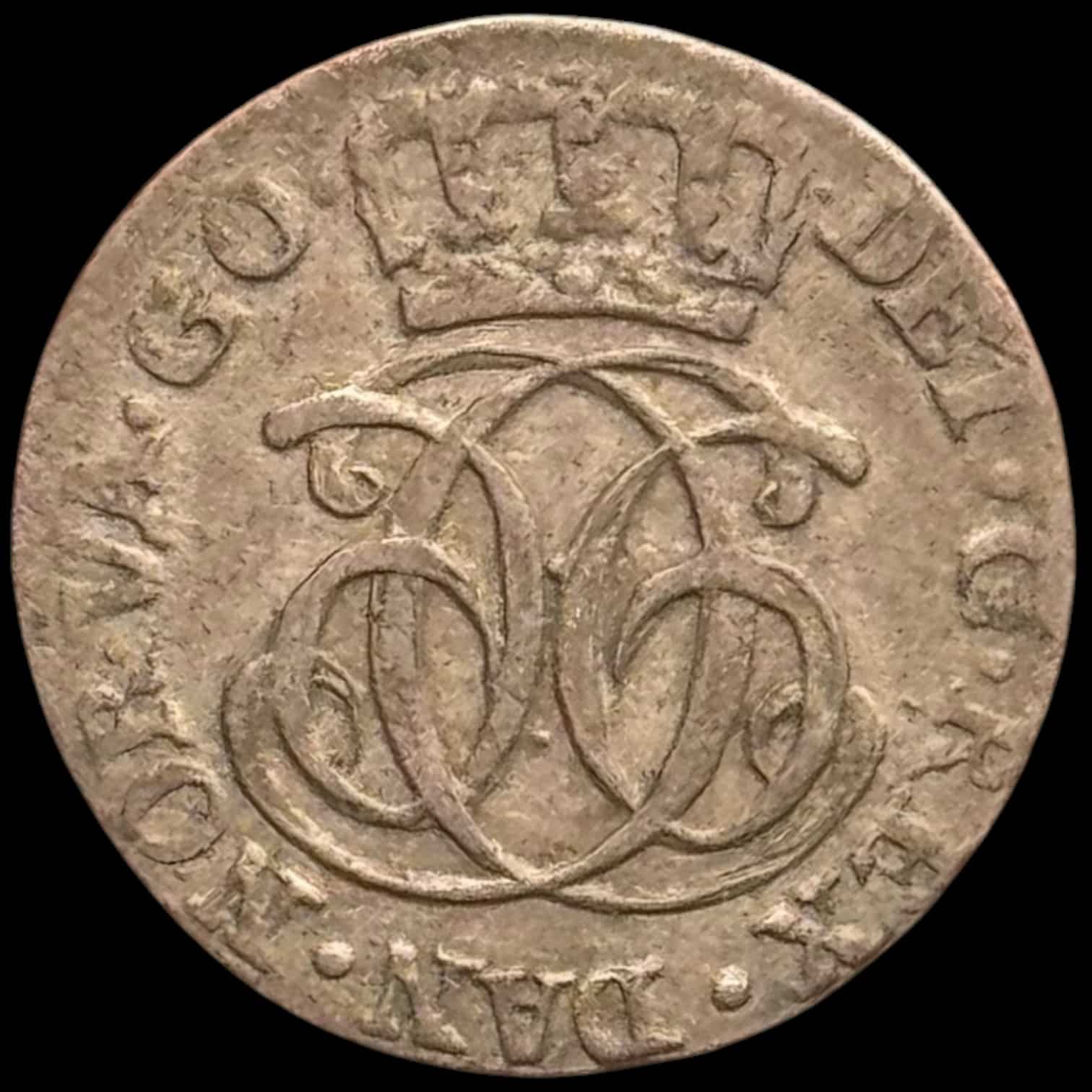 Norge, 2 skilling 1745, Chr.VI, Sieg 1, Hede 5, NMD 26, Kva. 1+-01 "Sjælden i denne fornemme kvalitet" - Image 2