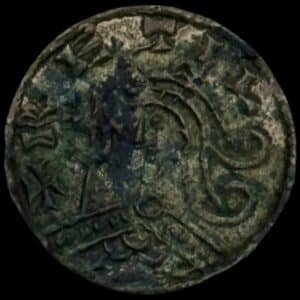 1047-1074, penning, Viborg, Svend Estridsen, Hbg. 65, 0,66 g, Kva. 1+-01 Korr.