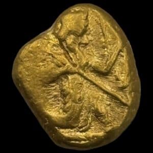 Antikken, Persien, Xerxes I-Darius II "ca. 5th century BC", AV daric, Lydo-Milesian standard, Sardes, ca. 485-420 BC, Carradice Type IIIb, Group A/B. Sunrise 24, 8,31 g, Kva. 1-1+