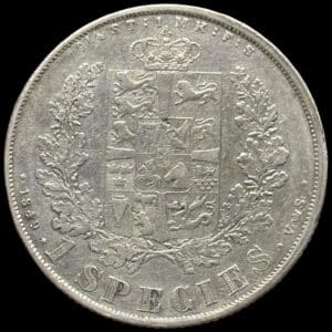 1849 VS, Våbenspeciedaler, Fre.VII, Sieg 6.1, Hede 4A, Kva. 1+