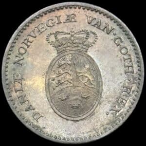 1/12 speciedaler u.år "1805", Chr.VII, Prøvemønt i kobber, Sieg 46, Hede 20, Kva. 0-01