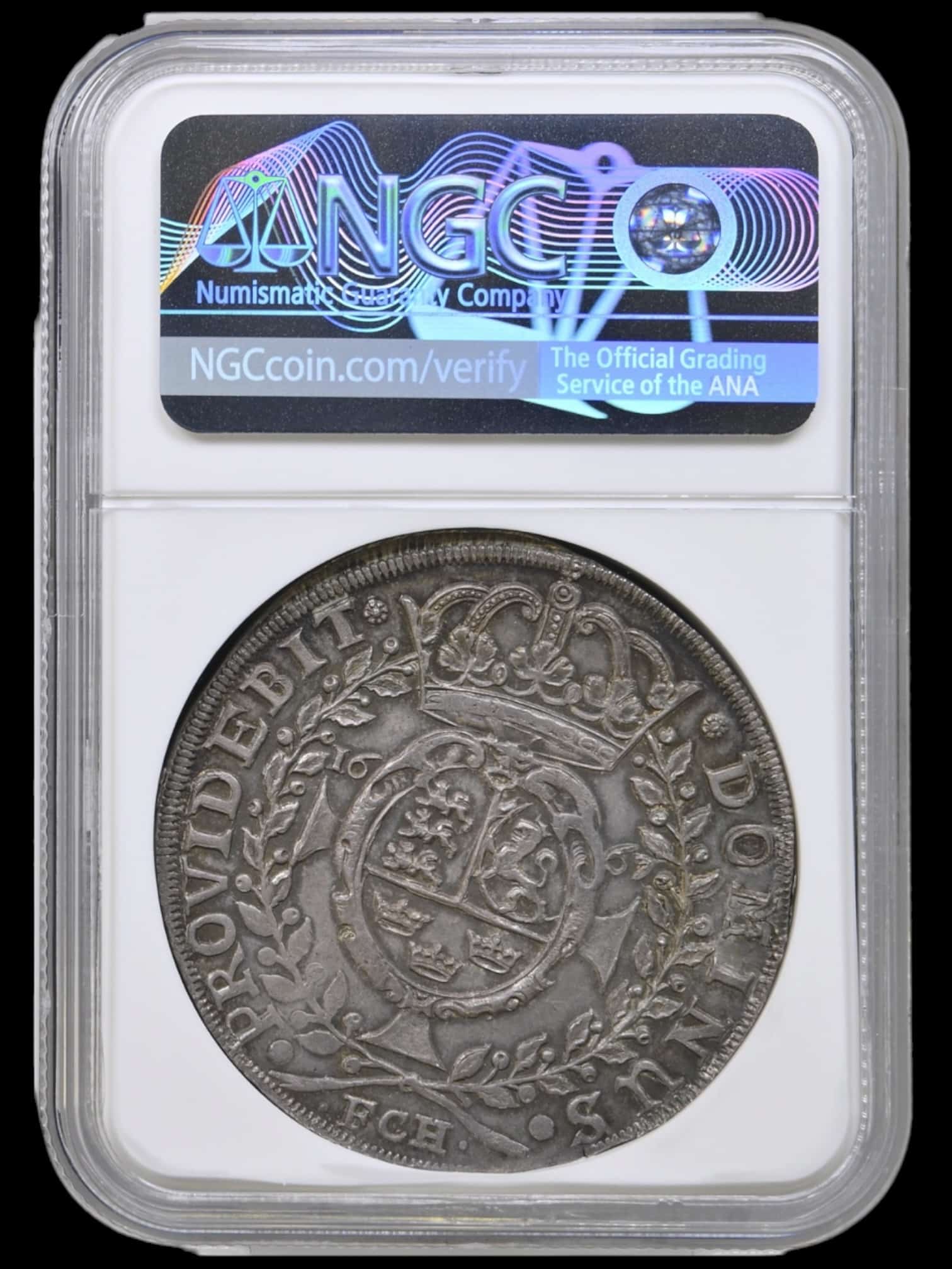 1667, 1 speciedaler, Fre.III, Sieg 86.2, Hede 68B, Bruun 6578, Dav. 3557, Aagaard 107.3, Kva. 0, Graderet MS 64 af NGC "TOP POP" Ex. Arne Andreasen BR 868/26 2016, Ex. Adler Pedersen KH 1996, 266. Sublimt kabinetseksemplar af Frederik Caspar Herbachs smukke og sjældne barokspecie - Image 2