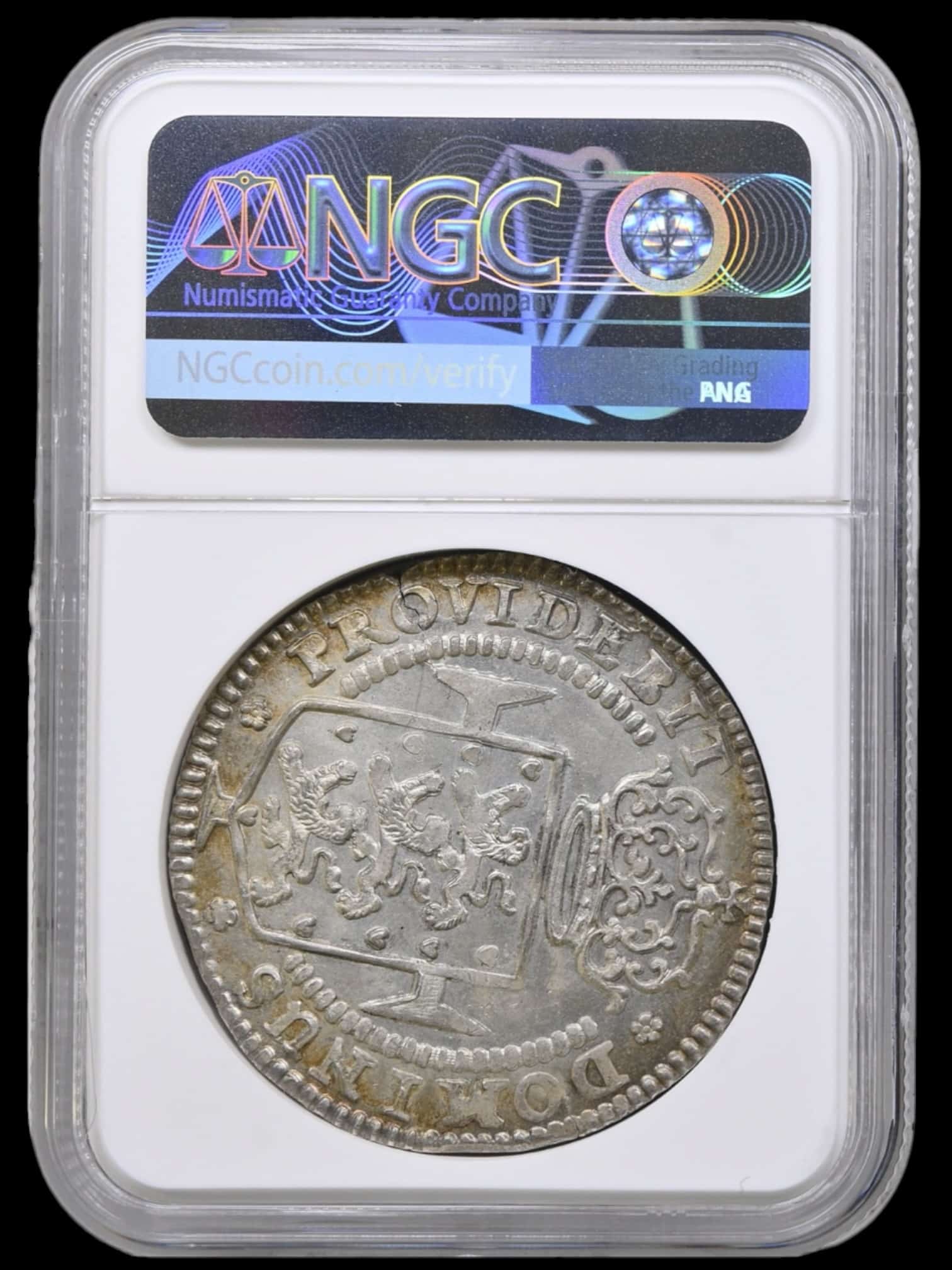 1658, Krone / 4 mark, Fre.III, Sieg 49.1, Hede 95A, Dav. 3547, Kva. 0-01, Graderet MS 62 af NGC, "Fejl graderet som en 2 krone" "TOP POP" - Image 2