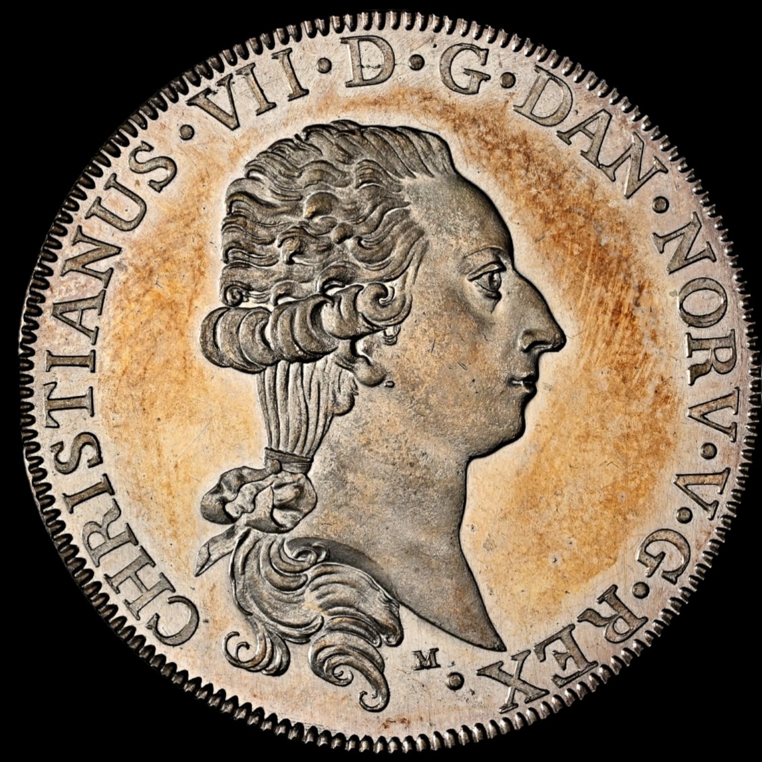 1799 MF, 1 speciedaler, Prøvemønt, Chr.VII, Nypræg, Sieg 53, Hede 39F, Bruun 7945, Kva. Proof, Graderet PF 64 CAMEO "TOP POP" - Image 3