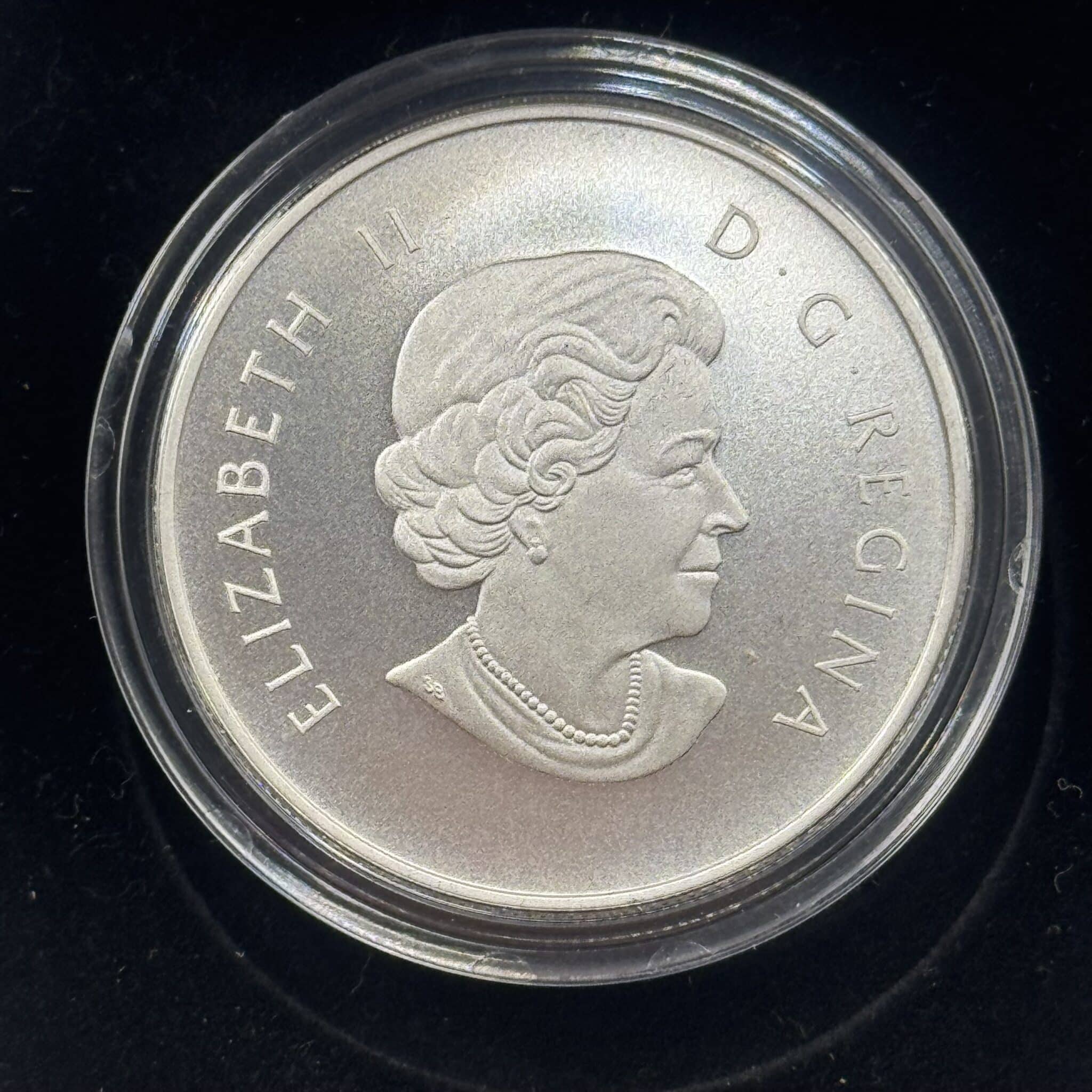 Canada, 10 dollars 2013, Elizabeth II, Niagara Falls, 1/2 oz Ag, KM 1422, Kva. UNC - Image 3