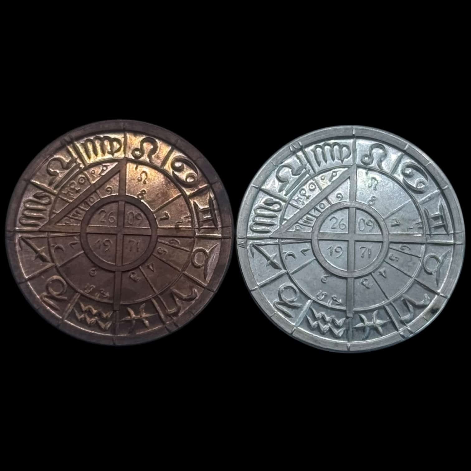Christiania, 40 års Jubilæum Medalje Sæt 2011, Sølv og Kobber, Nr. 233, Sieg 12.1-12.2, Kva. 0 - Image 2