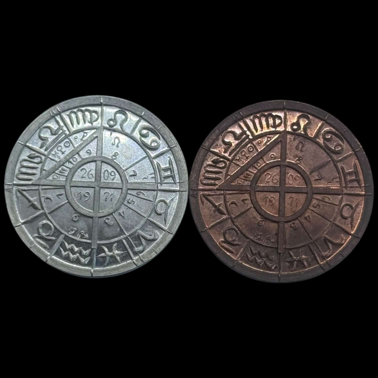 Christiania, 40 års Jubilæum Medalje Sæt 2011, Sølv og Kobber, Nr. 140, Sieg 12.1-12.2, Kva. 0 - Image 2