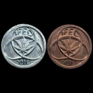 Christiania, Fed sæt 2015, Sølv og Kobber, Nr. Sølv 115 Kobber 224, Sieg 19.1-19.2, Kva. 0