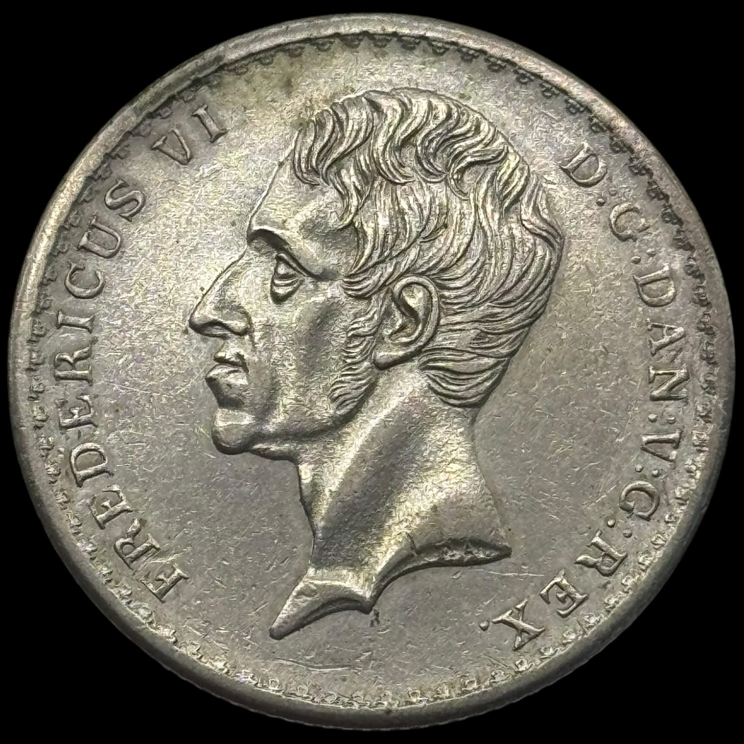 1830 FF, 2/3 thaler / Zweidrittel, Fre.VI, Sieg 44, Hede 1, Kva. 1+-01 - Image 2