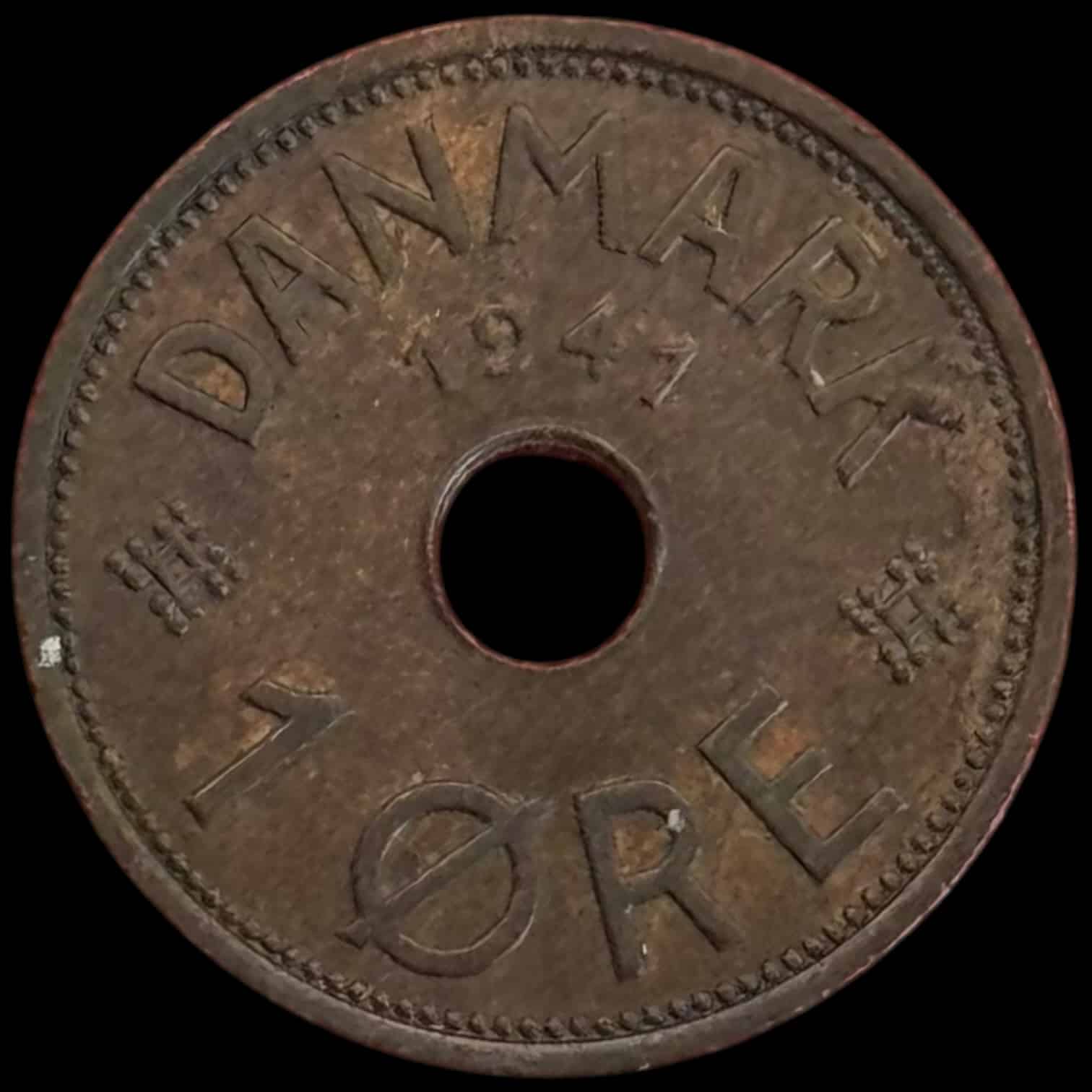 Færøerne, 1 øre 1941, Sieg 1, Hede 30C, Kva. 01