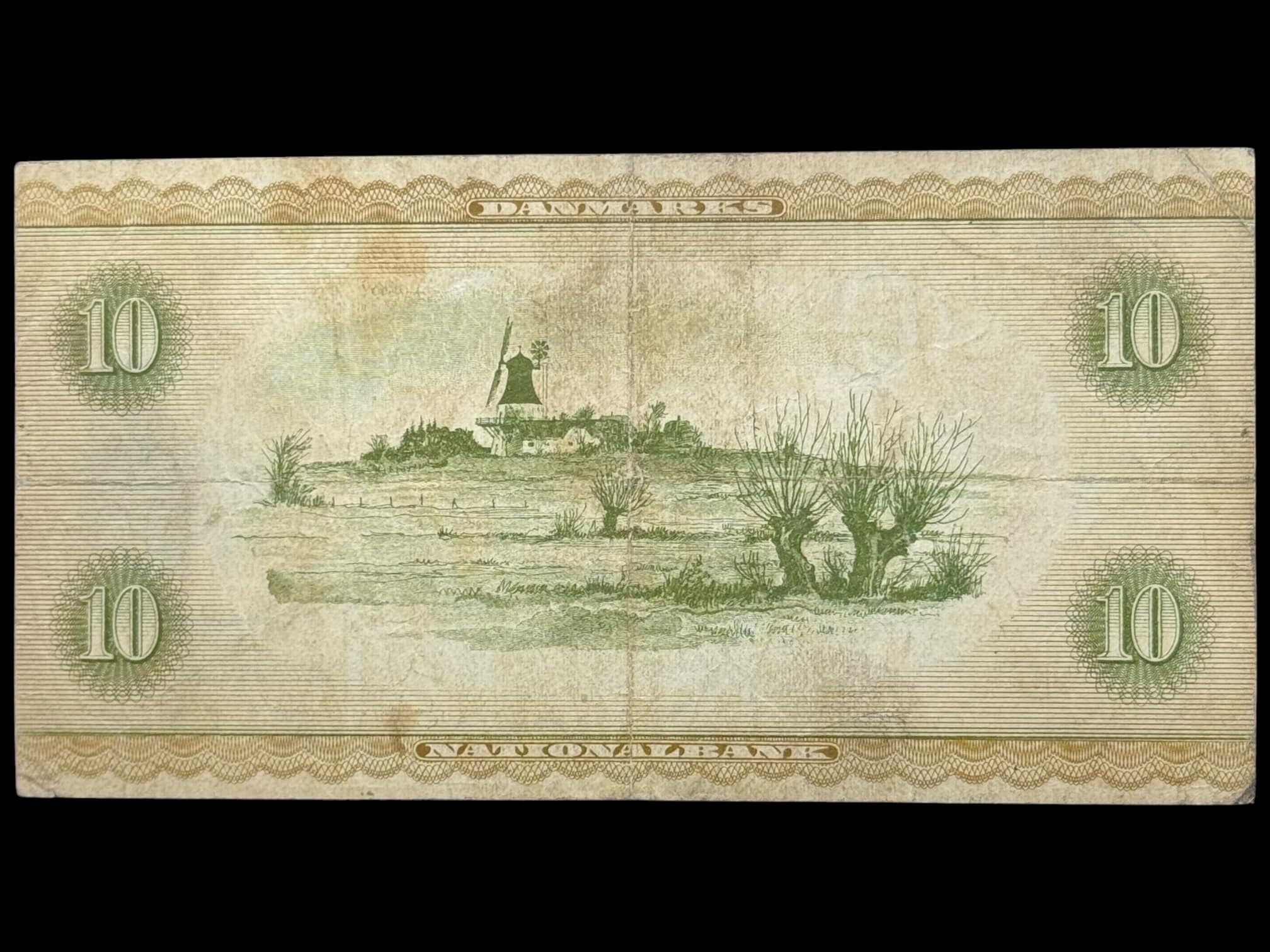 10 kroner 1951 A0, Riim/Ove Jepsen, Nr. 3397644, Sieg 130, DOP 139, Pick 43, Kva. 1-1- - Image 2