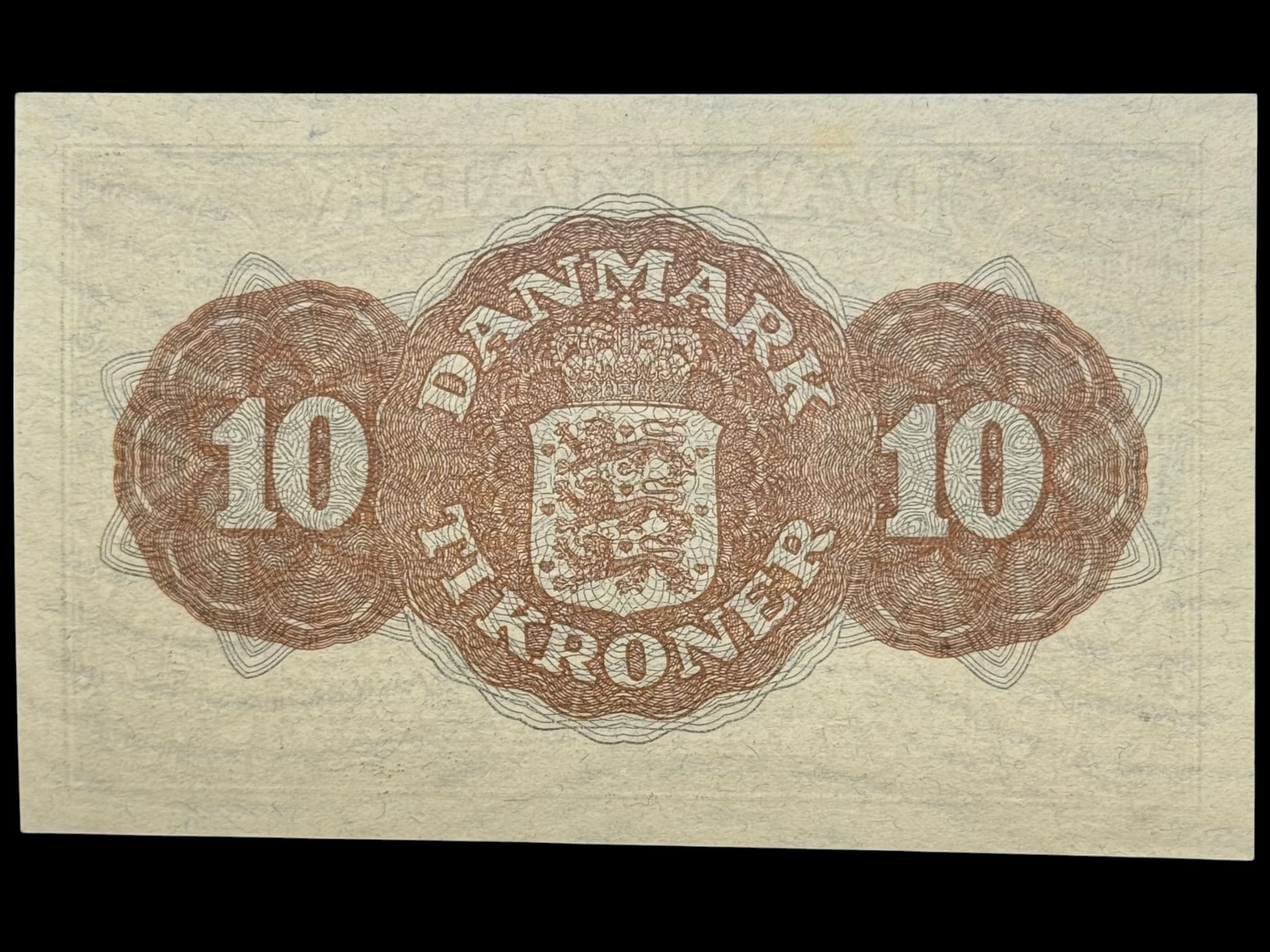 10 kroner 1944 AN, Svendsen/Teilmann, Nr. 544174, Sieg 120, DOP 129, Pick 36, Kva. 0 - Image 2