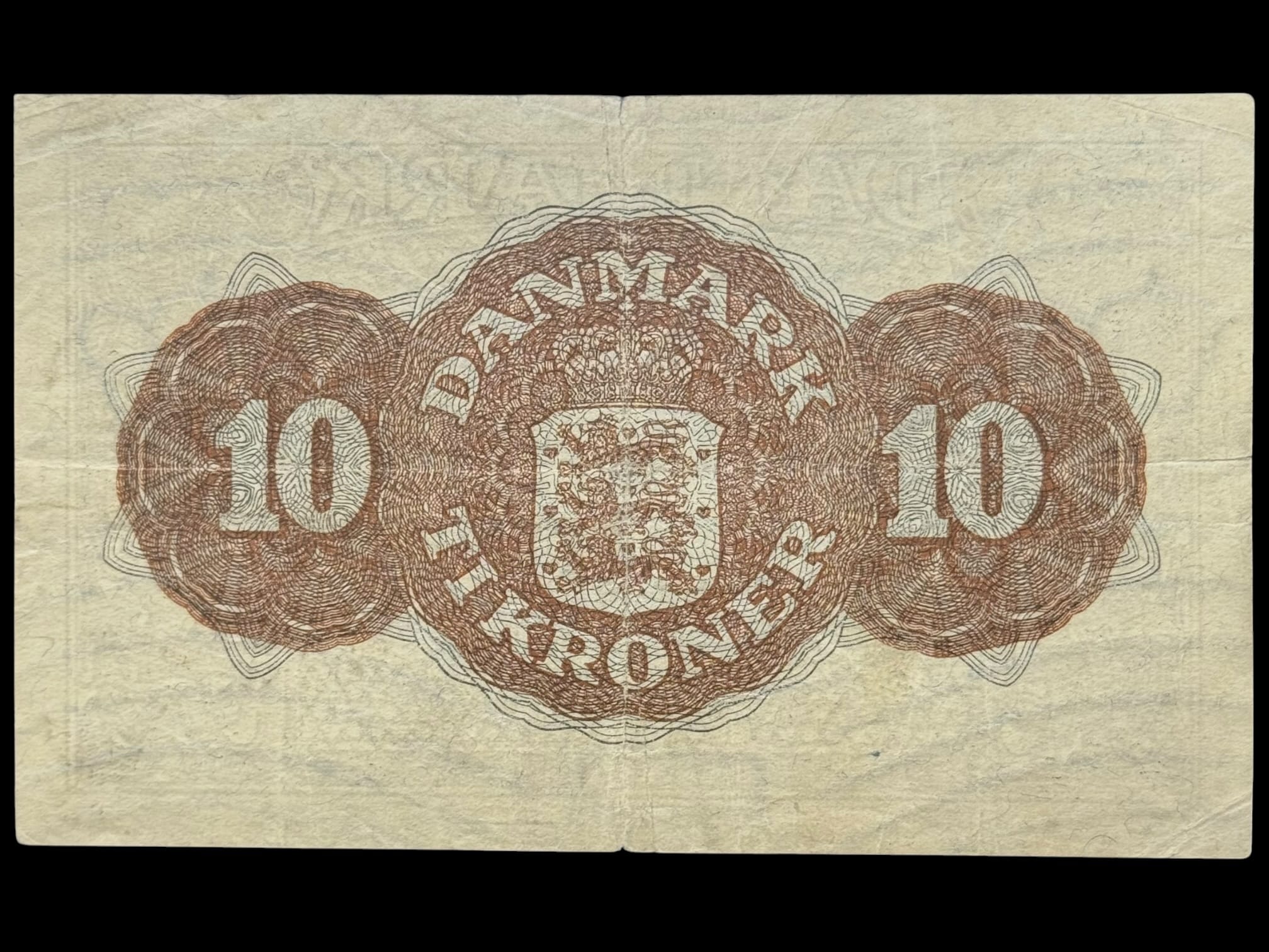 10 kroner 1944 AL, Svendsen/Hellerung, Nr. 779794, Sieg 120, DOP 129, Pick 36, Kva. 1 - Image 2