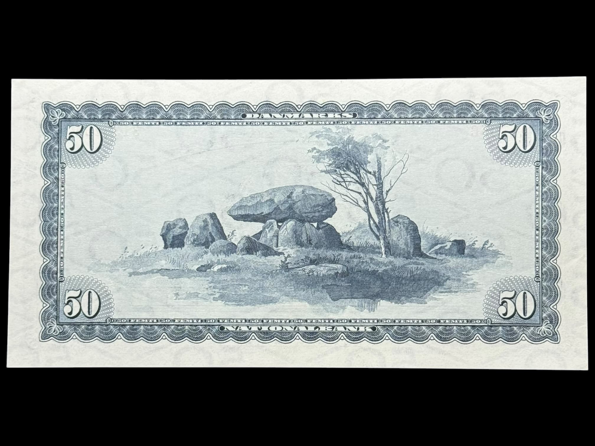 50 kroner 1970 A9, Valuer/Sunesen, Nr. 3139754, Sieg 135, DOP 144, Pick 45, Kva. 0 - Image 2