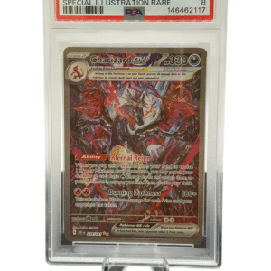 Pokemon TCG, 2024 Pokemon, Scarlet and Violet, Paldean Fates, Special Illustration Rare, Charizard Ex #234, PSA 8