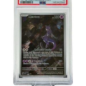 Pokemon TCG, 2023 Pokemon, Scarlet and Violet, Black Star Promo, 151 Ultra Premium Collection, Mewtwo #052, PSA 10